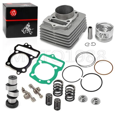 58mm Cylinder Piston Top End Kit Cam For Honda XR100 1981-1984  XR100R 1981-2003 - Image 1 of 4