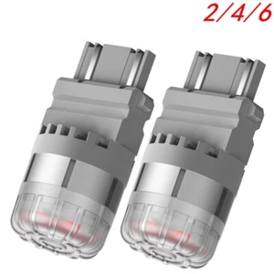 AUXITO 3157 3156 LED 3057 Brake Tail Light Bulbs Red Light Super Bright 2/4/6 - Picture 1 of 20