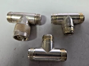 (1 PC) Kings N Triple male (1209-8) or 2M 1F T-Type Connector - USA made - Picture 1 of 5