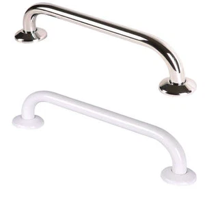 Disabled Grab Rail Bar Handle In 2 Sizes + 2 Colors - Bathing Aid, Made Of Steel - Picture 1 of 56