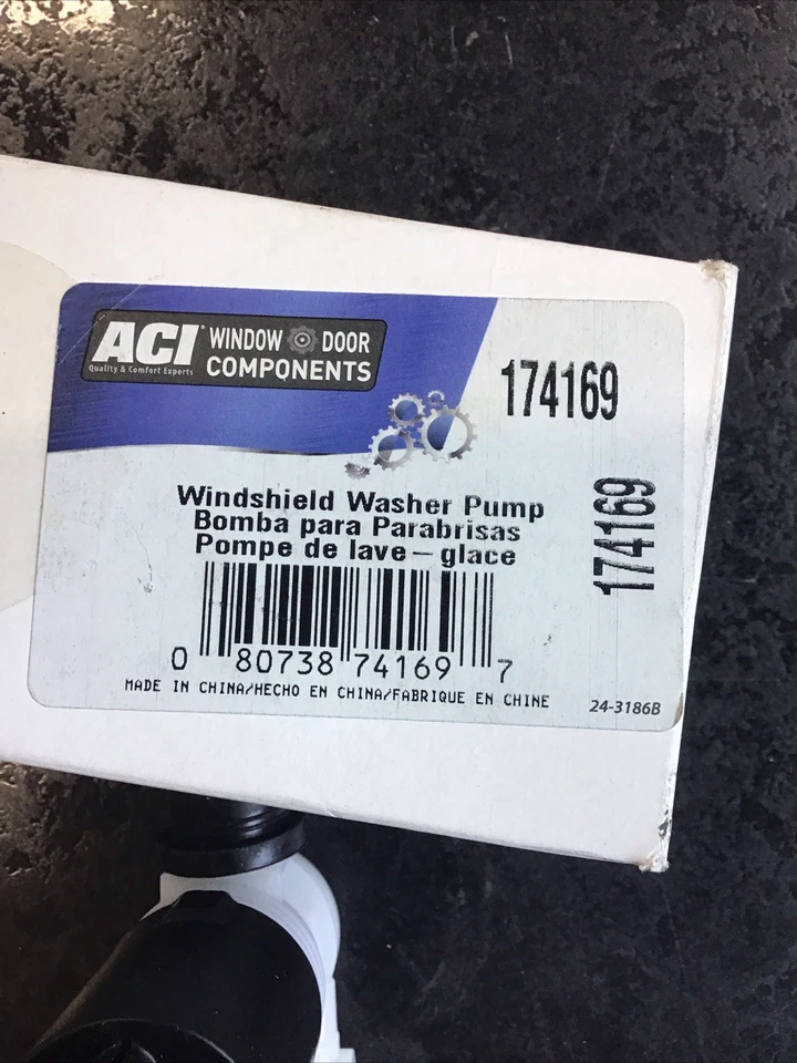 ACI 174169 Windshield Washer Pump - Image 1 of 4