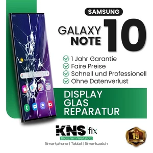 Samsung Note 10 Frontglas Reparatur Displayglas Tausch ✅ 24 Stunden | Günstig! - Bild 1 von 5