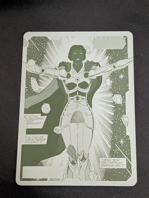 GODDESS 2024 Upper Deck Marvel Allegiance Infinity Trilogy 1/1 Printing Plate - Image 1 of 2