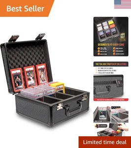 Estuche de almacenamiento compacto para tarjetas PSA de 3 filas - Protege tus colecciones elegantemente - Imagen 1 de 11