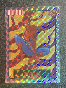 2022-23 UD Marvel Annual π₯ SPIDER-MAN BACKSCATTERS GOLD π₯ - Picture 1 of 2