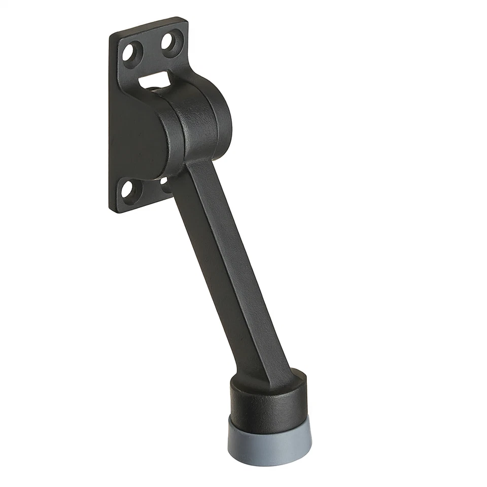 4″ Oil‑Rubbed Bronze Kick‑Down Door Stop / Holder – Model N829‑288 - Image 1 of 1