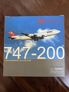 Dragon Wings 1/400 NWA Airlines B 747-200 - Picture 1 of 4