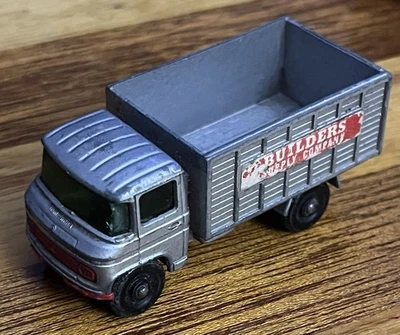 Vintage Lesney Matchbox No. 11 Mercedes Scaffolding Truck Builders Supply Co.  - Image 1 of 4