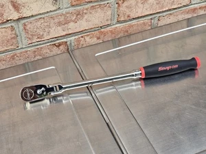 Trinquete de cabeza flexible con mango largo Snap On 3/8 Drive, parte # FHLF80 - Imagen 1 de 8