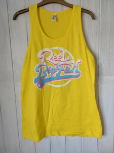 Reel Big Fish yellow Womens Vest Size Large Skate Punk - Picture 1 of 4