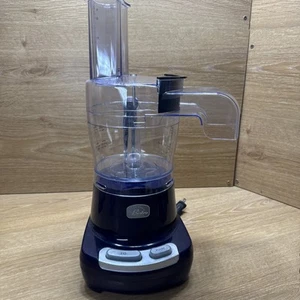 Wolfgang Puck Bistro Collection Food Processor Blue 1.5L (6 Cups) No Blades - Picture 1 of 7