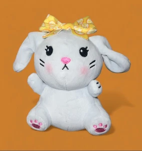 Moriah Elizabeth kleine Plüsch-SCHLEIFE ZITRONE Arbeiter Hase Kaninchen Jungs & Mädels 6 Zoll - Bild 1 von 3
