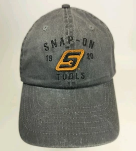 Snap-on Tools Patch Logo Farbe Distressed Snapback Mütze verstellbar schwarz Kappe - Bild 1 von 9