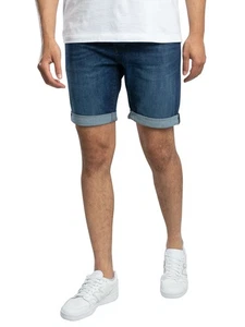 Replay Men's RBJ.981 Tapered Shorts, Blue - Picture 1 of 5