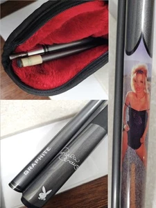 Pam Anderson Pool Cue Vtg, Playboy 19oz 58" Limited Edition graphite W/ CASE - Picture 1 of 12
