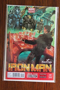 Iron Man Hastings Variant Set #1 and #9 - Picture 1 of 2