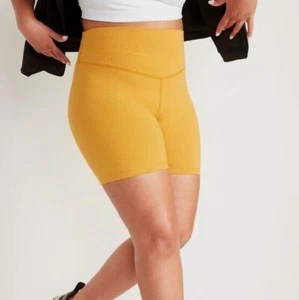 OLD NAVY DAMEN EXTRA HOHE TAILLE/TAILLE VERSTECKTE TASCHE BIKER SHORTS 4X PLUS - Bild 1 von 1