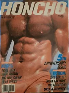 HONCHO MAGAZINE FOR THE MACHO MAN MAY 1983 MINT CONDITION GAY HUNK - Picture 1 of 2