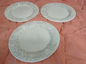 Euro Ceramics 3 Dinner Plates 11.25"  2 Soup/pasta Bowls 10.5" - Picture 1 of 14