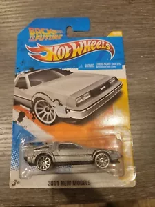 HOT WHEELS Back to the Future Time Machine 18/50 MOC 2011 Mattel NIP LOOK - Picture 1 of 2