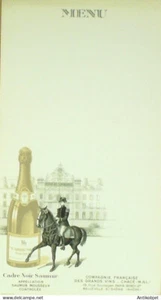 Menu vierge illustré Cadre noir Saumur (49) 1930 - Picture 1 of 1