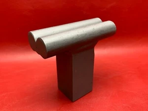 1-1/4” Hardy Blacksmith Anvil Bottom Fuller Leaf Veining Creasing Tool Raw 3/4" - Picture 1 of 5