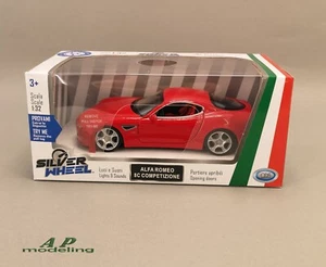 modellino auto scala 1/32 alfa romeo 8c competizione modellini da collezione - Foto 1 di 11