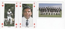 3 1999 ICC WORLD CUP Cricket Cards INDIA TEAM ANSHUMAN GAEKWAD & B. C. COORAY