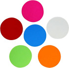 Assorted Colored Adhesive Felt Circles; 1/2", 1.5", 3" and 5" Wide, Package Size