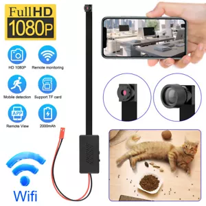 Mini Telecamera 1080P HD Wireless Wifi Sicurezza Domestica DVR Rilevamento Movimento Videocamera - Foto 1 di 16