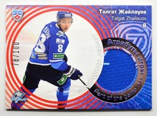 2014-15 KHL Part of the Game Jersey #JER-013 Talgat Zhailauov 078/100