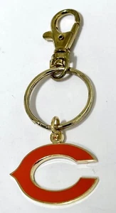 Chicago Bears Keychain NFL Football Snap Hook - Picture 1 of 2