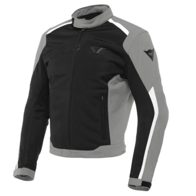 Chaqueta Moto Dainese Hydraflux 2 Dry Gris Negro 64 Primavera Verano Impermeable - Imagen 1 de 2