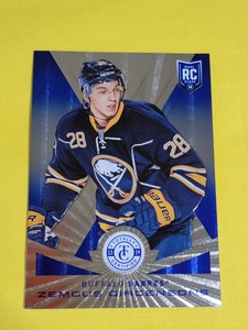 2013-14 Totally Certified Zemgus Girgensons /50 Platinum BLUE Rookie #230