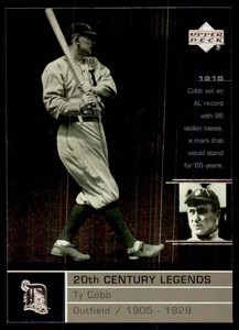 2000 Upper Deck Legends Ty Cobb #134