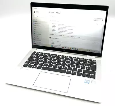 HP EliteBook x360 1030 G3 13.3" I7-8650U 1.90 GHZ 8 GB RAM 256GB SSD W11 Pro - Image 1 of 4