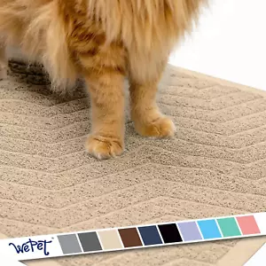 XL Large Cat Litter Box Mat Pad Pet Kitty Clean Easy Cleaning Floor Protecter - Picture 1 of 7