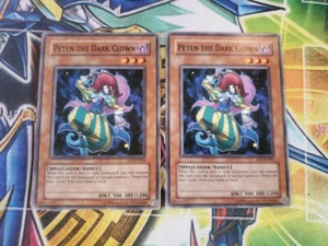 Yugioh - Peten the Dark Clown EP1-EN005 P/MP Unlimited Common X2 - Picture 1 of 1