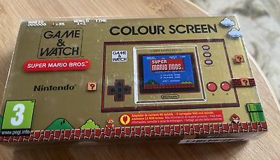 Nintendo Game & Watch: Super Mario Bros. Handheld Console complete Colour Screen