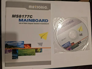 Matsonic MS8177C Handbuch Treiber und Dienstprogramme CD/DVD - Bild 1 von 1