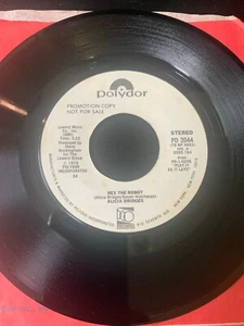 45 PROMO Alicia Bridges Rex The Robot POLYDOR VG+ - Picture 1 of 3