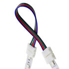 1pcs 4pin 10mm RGB LED Strip Connector Free Welding Connector for 5050 SMD R  WB