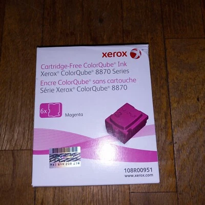 Genuine Xerox ColorQube 8870 Magenta 6X Solid Inks 108R00951  - Image 1 of 4