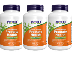 Now Foods Clinical Strength Prostate Health 3X90gels Kosher Quercetin/Trans-Resv