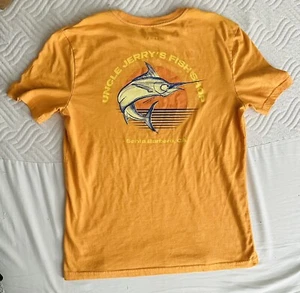Sonoma Youth Tee Orange Uncle Jerry’s Fish Shop Youth Large - Picture 1 of 3