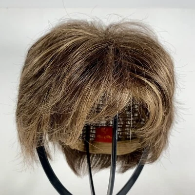 Rene Of Paris Wig ZOE Marble BROWN Highlights Short Bob Style + Box 2349 - Image 1 of 4
