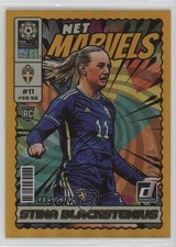 2023 Donruss FIFA Women's World Cup Net Marvels Gold /10 Stina Blackstenius #22