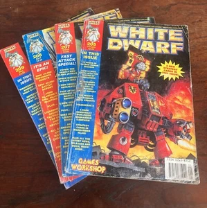 Games Workshop White Dwarf Magazine Bundle - 205, 207, 208 & 209 - Picture 1 of 5