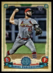 2019 TOPPS GYPSY QUEEN ROOKIE Daniel Poncedeleon St. Louis Cardinals #144 R85 - Picture 1 of 2