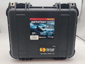 Estuche rígido negro Pelican 1400 sin espuma - Imagen 1 de 6